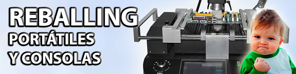 Reballing, rework, reflow
